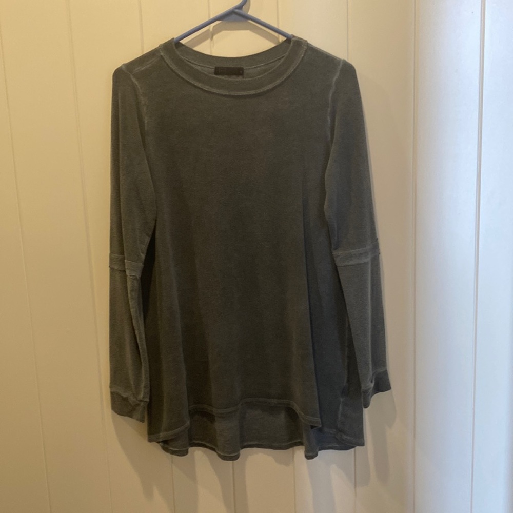 Blue long Sleeve lightweight Sweatshirt